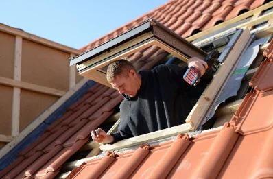 Pose de fenêtres de toit Velux à Chocques